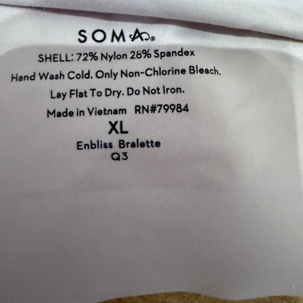 ⭐️ BUNDLE SOMA Enbliss Bralettes ⭐️
All Size XL- 11 bras ! - Picture 11 of 16